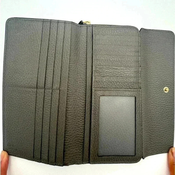 GUCCI Organizer Wallet + FREE CHAIN ⛓️‍💥 and Insert💚💚💚 = Wallet on Chain - Picture 2 of 10